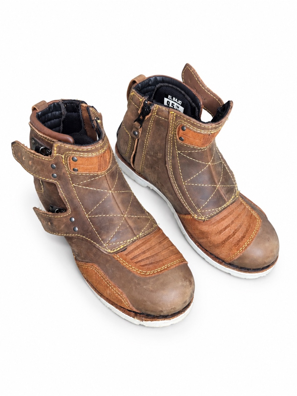 ICON Men's Brown & Tan Chukka Boots